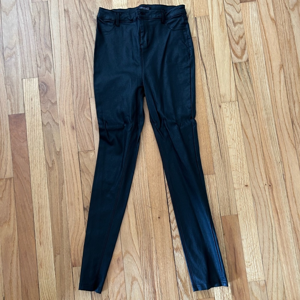 Stellaluce Faux Leather Skinny Pants